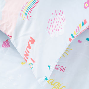 Unicorn Printed Juvenile Comforter Set (2 Pack)