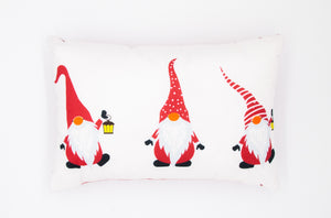 Gnomes Printed Holiday Cushion (4 Pack)