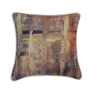 Jess Gorlicky Grey Abstract Cushion (4 Pack)